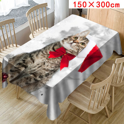 Tailored Christmas Tablecloth Print Rectangle Table Cover Holiday Party Home Decor
Tailored Christmas Tablecloth Print Rectangle Table Cover Holiday Party Home Decor