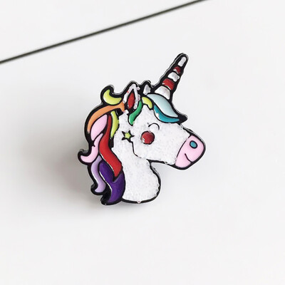 Attractive fashion Fashion Cartoon Unicorn Brooch Creative Dress Accessories Cartoon Christmas Brooch Charm Multi-Colour
Attractive fashion Fashion Cartoon Unicorn Brooch Creative Dress Accessories Cartoon Christmas Brooch Charm Multi-Colour