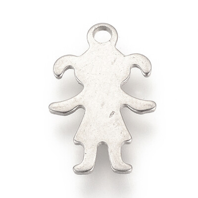 304 Stainless Steel Blank Stamping Tag Pendants Girl Stainless Steel Color 16x105x1mm Hole 15mm
304 Stainless Steel Blank Stamping Tag Pendants Girl Stainless Steel Color 16x105x1mm Hole 15mm