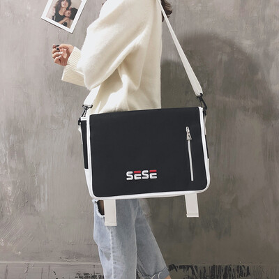 Mans Canvas Bag&Womans Fashion Single Shoulder Chic Slant Bag Korean Edition Student Uzzang
Mans Canvas Bag&Womans Fashion Single Shoulder Chic Slant Bag Korean Edition Student Uzzang