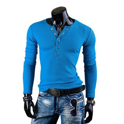 SUNSIOM Stylish Mens Slim Fit T-shirt Tops V Neck Long Sleeve Muscle Casual Shirt Blouse
SUNSIOM Stylish Mens Slim Fit T-shirt Tops V Neck Long Sleeve Muscle Casual Shirt Blouse