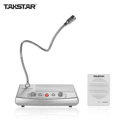 Takstar DA-237 Talk-back Dialog System Two-way Windows Intercom Loudspeakers Full Duplex Voice Technology Intercommunication for B
Takstar DA-237 Talk-back Dialog System Two-way Windows Intercom Loudspeakers Full Duplex Voice Technology Intercommunication for B