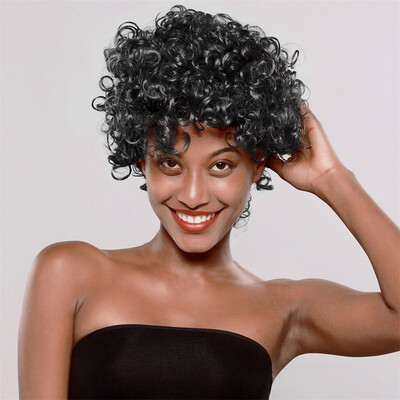 〖Follure〗Black Women Natural Party Short Wave Bobo Wig Sexy Curly Wavy Synthetic Wigs
〖Follure〗Black Women Natural Party Short Wave Bobo Wig Sexy Curly Wavy Synthetic Wigs