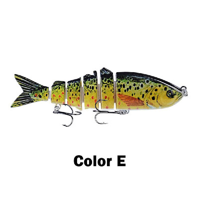 12cm 185g Fishing Lure Hard Bait Multi Segments Swimbait Crankbait Artificial Fishing Lure Bait with Treble Hooks
12cm 185g Fishing Lure Hard Bait Multi Segments Swimbait Crankbait Artificial Fishing Lure Bait with Treble Hooks