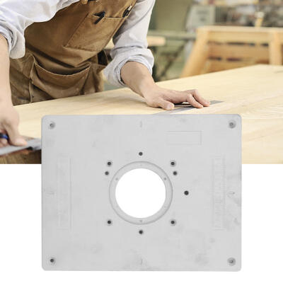 Greensen Aluminum Alloy Router Table Insert Plate with Rings&Screws for Woodworking
Greensen Aluminum Alloy Router Table Insert Plate with Rings&Screws for Woodworking