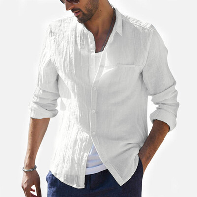 Toponeto Mens Baggy Cotton Linen Solid Long Sleeve Button Retro T Shirts Tops Blouse
Toponeto Mens Baggy Cotton Linen Solid Long Sleeve Button Retro T Shirts Tops Blouse