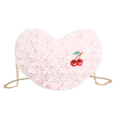 Fashion Trend Heart Shaped Handbag Girlfriend Gift Shoulder Bag Love Color Cute Plush Shoulder Bag Messenger Bags
Fashion Trend Heart Shaped Handbag Girlfriend Gift Shoulder Bag Love Color Cute Plush Shoulder Bag Messenger Bags
