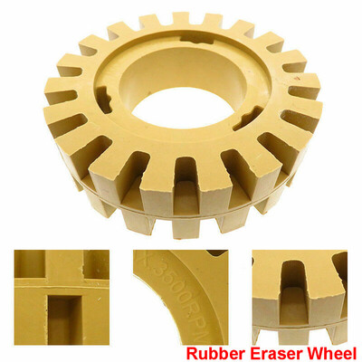 Gobestart Rubber Eraser Wheel 4Inch for Adhesive Sticker Pinstripe Decal Graphic Remover
Gobestart Rubber Eraser Wheel 4Inch for Adhesive Sticker Pinstripe Decal Graphic Remover