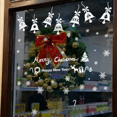 Tailored Merry Christmas Bell Snowflake Art Wall Sticker Window Wall Sticker Home Decor
Tailored Merry Christmas Bell Snowflake Art Wall Sticker Window Wall Sticker Home Decor