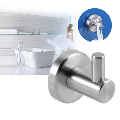 Durable 304 Stainless Steel Bathroom Kitchen Wall Mounted Single Clothes Hook Home Towel Hanger Wall Mounted Hook Clothes Hook
Durable 304 Stainless Steel Bathroom Kitchen Wall Mounted Single Clothes Hook Home Towel Hanger Wall Mounted Hook Clothes Hook