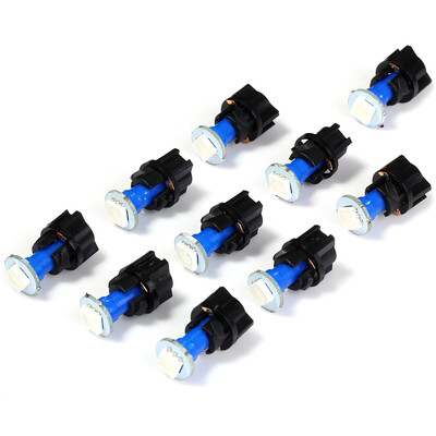 10pcs T5 PC74 SMD 5050 Car LED Twist Socket Instrument Panel Dash Light Bulb - Blue Light
10pcs T5 PC74 SMD 5050 Car LED Twist Socket Instrument Panel Dash Light Bulb - Blue Light