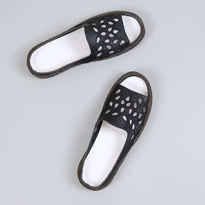 Mothers sandals flat soles Roman shoes soft soles summer comfort Baotou semi-slippers hollow shoes for pregnant women
Mothers sandals flat soles Roman shoes soft soles summer comfort Baotou semi-slippers hollow shoes for pregnant women