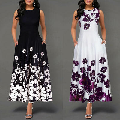 Women&39s Boho Floral Long Vintage Maxi Dress Evening Party Beach Tunic Sleeveless Dress Summer -2XL
Women&39s Boho Floral Long Vintage Maxi Dress Evening Party Beach Tunic Sleeveless Dress Summer -2XL