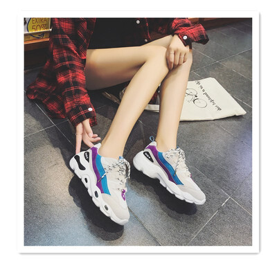 2018 new muffin thick-soled leather lace-up sneakers wild student breathable white shoes flat-bottom running shoes
2018 new muffin thick-soled leather lace-up sneakers wild student breathable white shoes flat-bottom running shoes
