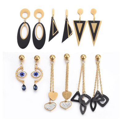 304 Stainless Steel Dangle Stud Earrings with Polymer Clay Rhinestone&Plastic Mixed Shapes Golden 35558mm Pendants 19
304 Stainless Steel Dangle Stud Earrings with Polymer Clay Rhinestone&Plastic Mixed Shapes Golden 35558mm Pendants 19