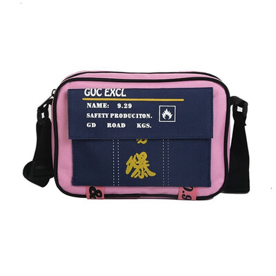 Personality Color Blocks Women Shoulder Bags Harajuku Letter Print Chic Flap Handbags Canvas Phone Bag Crossbody Bags
Personality Color Blocks Women Shoulder Bags Harajuku Letter Print Chic Flap Handbags Canvas Phone Bag Crossbody Bags