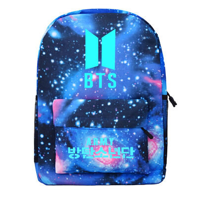 Kpop BTS Bangtan Boys Unisex Luminous Starry Sky Canvas Backpack Daypack Casual Schoolbag Rucksack Gift for BTS Army
Kpop BTS Bangtan Boys Unisex Luminous Starry Sky Canvas Backpack Daypack Casual Schoolbag Rucksack Gift for BTS Army