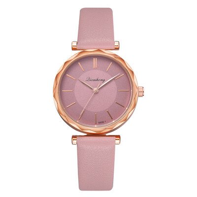 Womens casual quartz watch Korean version of noble solid color student trend quartz watch trendy wild jewelry watch
Womens casual quartz watch Korean version of noble solid color student trend quartz watch trendy wild jewelry watch
