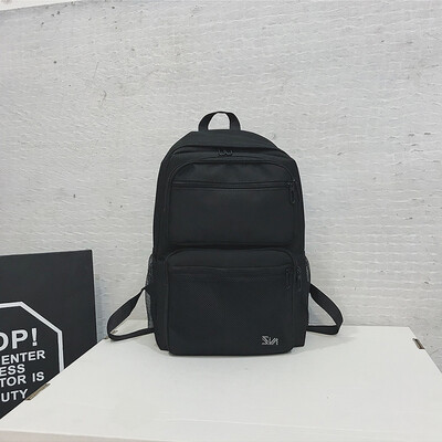Shoulder Bag Mens Large Capacity Simple College Windshield Chao Ku Backpack University High School Students Backpack
Shoulder Bag Mens Large Capacity Simple College Windshield Chao Ku Backpack University High School Students Backpack