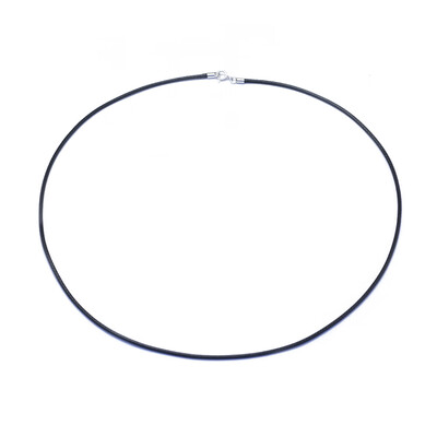 Waxed Cord Necklaces Makings with Sterling Silver Spring Clasps Black 187"475cm 15mm
Waxed Cord Necklaces Makings with Sterling Silver Spring Clasps Black 187"475cm 15mm