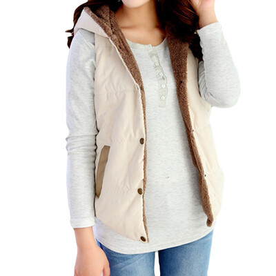 Roseonmyhand Women Hooded Vest Outwear Lady Warm Coat Long Thick Cotton Padded Slim Jacket
Roseonmyhand Women Hooded Vest Outwear Lady Warm Coat Long Thick Cotton Padded Slim Jacket