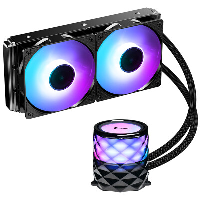 Qiao Sibo JONSBO TW3-240 color version integrated CPU water cooling radiator diamond cutting shape colorful streamer cold head PWM temperature control with silicone grease multi-platform
Qiao Sibo JONSBO TW3-240 color version integrated CPU water cooling radiator diamond cutting shape colorful streamer cold head PWM temperature control with silicone grease multi-platform