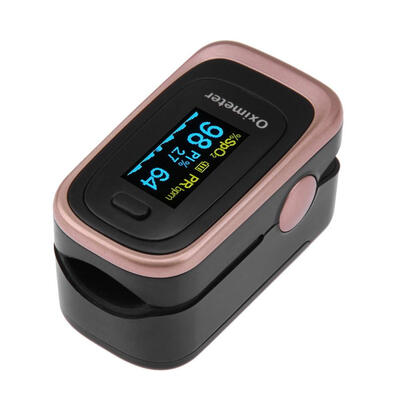 Pulse Oximeter Finger Blood Oxygen Saturation Detector with Wrist String
Pulse Oximeter Finger Blood Oxygen Saturation Detector with Wrist String