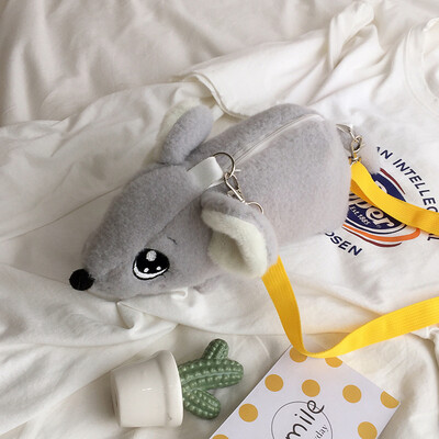 Cartoon cute child fun mouse shoulder bag 2019 new wave casual fashion plush toy girl Messenger bag
Cartoon cute child fun mouse shoulder bag 2019 new wave casual fashion plush toy girl Messenger bag