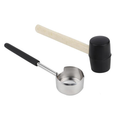 Greensen Food Grade 304 Stainless Steel Coconut Opener&Wooden Handle Rubber Hammer Tool Set
Greensen Food Grade 304 Stainless Steel Coconut Opener&Wooden Handle Rubber Hammer Tool Set