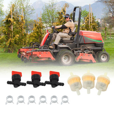 Greensen Fuel Gas Tank Shut Off Valves Filters Clamps Garden Brush Cutter Lawnmower Accessory
Greensen Fuel Gas Tank Shut Off Valves Filters Clamps Garden Brush Cutter Lawnmower Accessory