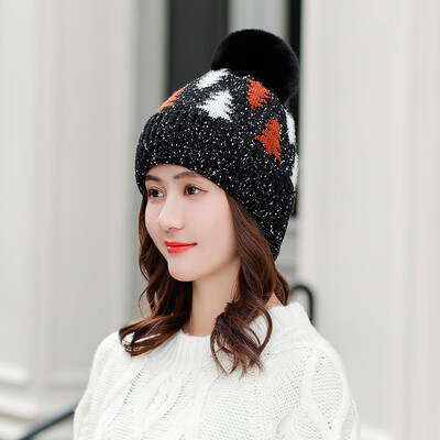 Hat Womens winter Korean fashion all kinds of plush warm autumn&winter cycling womens sweet&lovely knitting wool hat
Hat Womens winter Korean fashion all kinds of plush warm autumn&winter cycling womens sweet&lovely knitting wool hat