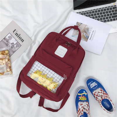Insfeng schoolbag female Korean version of high school middle school middle school Qingxin junior high school girls Japanese tr
Insfeng schoolbag female Korean version of high school middle school middle school Qingxin junior high school girls Japanese tr