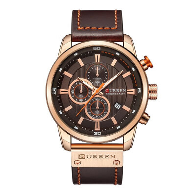 Curren Men Fashion PU Leather Sports Wrist Watch Casual Watch Luxury Water-Resistant Quartz Watch
Curren Men Fashion PU Leather Sports Wrist Watch Casual Watch Luxury Water-Resistant Quartz Watch