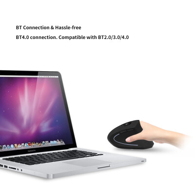 BT Mouse Vertical Ergonomic Design Optical Mice 80012001600 DPI 6 Buttons BT 40 Right-hand Mouse for LaptopPCMacbook Black
BT Mouse Vertical Ergonomic Design Optical Mice 80012001600 DPI 6 Buttons BT 40 Right-hand Mouse for LaptopPCMacbook Black