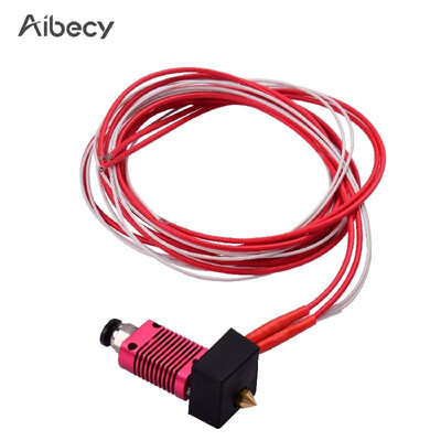 Aibecy 3D Printer Parts 12V Assembled Extruder Hot End Kit with Aluminum Heating Block 04mm Nozzle Compatible with Creality CR-10
Aibecy 3D Printer Parts 12V Assembled Extruder Hot End Kit with Aluminum Heating Block 04mm Nozzle Compatible with Creality CR-10