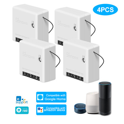 SONOFF MINI DIY Two Way Smart Switch Small Body Remote Control WiFi Switch Support An External Switch Work With Google HomeNest I
SONOFF MINI DIY Two Way Smart Switch Small Body Remote Control WiFi Switch Support An External Switch Work With Google HomeNest I