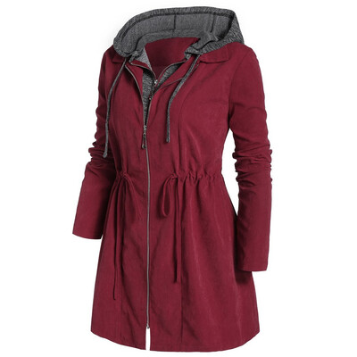 Toponeto Fashion Women Zipper Patchwork Winter Fly Hooded Space Plus Thick Cotton Coat
Toponeto Fashion Women Zipper Patchwork Winter Fly Hooded Space Plus Thick Cotton Coat