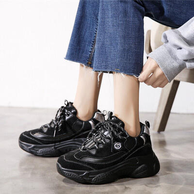 Black old shoes womens autumn&winter new Wenzhou casual shoes Korean version of the wild t
Black old shoes womens autumn&winter new Wenzhou casual shoes Korean version of the wild t