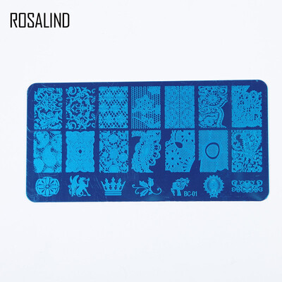 ROSALIND 1pcs 126cm Rectangle Nail Stamping Template Flowers Animal Patterns DIY Nail Designs Manicure Stamp Plate Stencils
ROSALIND 1pcs 126cm Rectangle Nail Stamping Template Flowers Animal Patterns DIY Nail Designs Manicure Stamp Plate Stencils