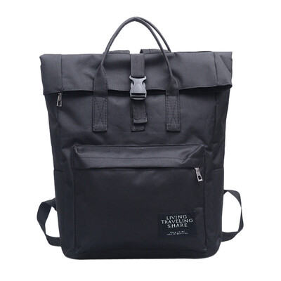 Tailored Fashion Women Pure Color Nlyon Shoulder Bag School Bag Satchel Tote Backpack 
Tailored Fashion Women Pure Color Nlyon Shoulder Bag School Bag Satchel Tote Backpack