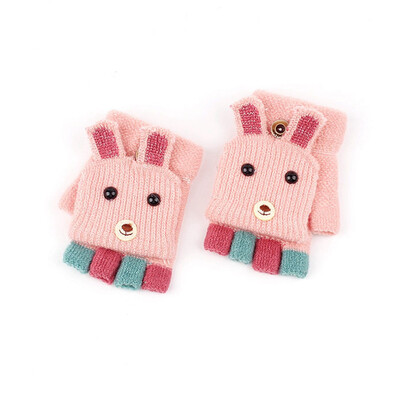 New Children Winter Warm Knitted Convertible Flip Top Fingerless Candy Color Knit Mittens
New Children Winter Warm Knitted Convertible Flip Top Fingerless Candy Color Knit Mittens