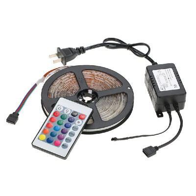 5M 270 LEDs 2835 SMD Remote Control LED Strip Light RGB Color Changing 5 Modes 4 Adjustable Brightness Background Ribbon Tape Deco
5M 270 LEDs 2835 SMD Remote Control LED Strip Light RGB Color Changing 5 Modes 4 Adjustable Brightness Background Ribbon Tape Deco