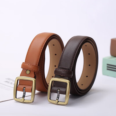 Hot leather ladies belt fashion wild trend leather belt female decorative jeans belt
Hot leather ladies belt fashion wild trend leather belt female decorative jeans belt