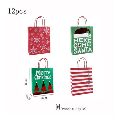 Christmas Element Cowhide Gift Paper Bag Four-Color Mixed Hair Package 12 Creative Full-Featured Portable Wear-Resistant
Christmas Element Cowhide Gift Paper Bag Four-Color Mixed Hair Package 12 Creative Full-Featured Portable Wear-Resistant