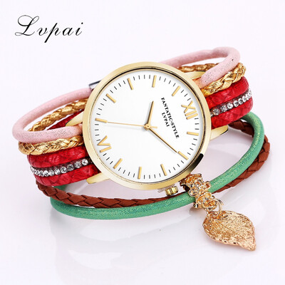 Fashion small twist braided bracelet watch simple female models multicolor winding watch
Fashion small twist braided bracelet watch simple female models multicolor winding watch