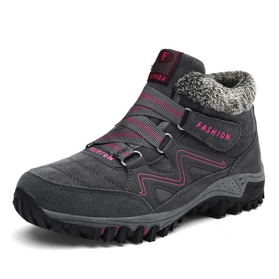 Mens Women Hiking Shoes Winter Warm Plus Velvet Sneakers 2018 New Hook&Loop Anti-slip Men And Women Cotton Shoes
Mens Women Hiking Shoes Winter Warm Plus Velvet Sneakers 2018 New Hook&Loop Anti-slip Men And Women Cotton Shoes