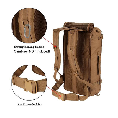 Lixada Multifunction Outdoor Military Tactical Backpack Hiking Camping Trekking Shoulder Bag 45L
Lixada Multifunction Outdoor Military Tactical Backpack Hiking Camping Trekking Shoulder Bag 45L