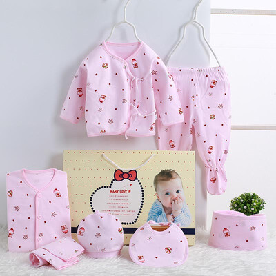 Baby Boys Girls Clothing Cotton Infant Underwear Fashion Suits Set 7 Pieces Clothes For 0-3M
Baby Boys Girls Clothing Cotton Infant Underwear Fashion Suits Set 7 Pieces Clothes For 0-3M