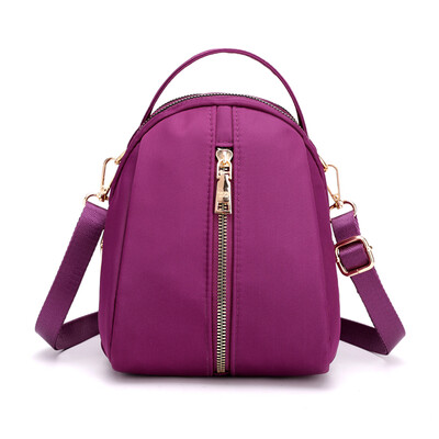 Mini small backpack shoulder bag multi-purpose diagonal shoulder bag ladies leisure ultra light Oxford cloth bag
Mini small backpack shoulder bag multi-purpose diagonal shoulder bag ladies leisure ultra light Oxford cloth bag