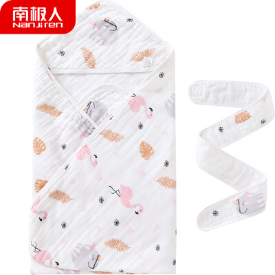 Anjiji Nanjiren baby hugs baby spring&autumn 6 layers of gauze blankets newborn quilt 9090 flamingo
Anjiji Nanjiren baby hugs baby spring&autumn 6 layers of gauze blankets newborn quilt 9090 flamingo